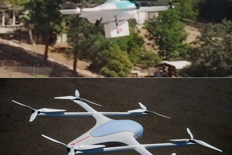 DoorDash Air Drone Reveal Delivery
