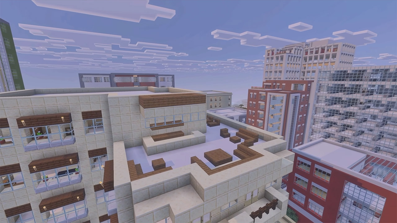Mike Tomlin Minecraft City World Tour Video