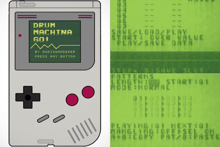 Drum Machina Go DMGo! Drum Machine Game Boy
