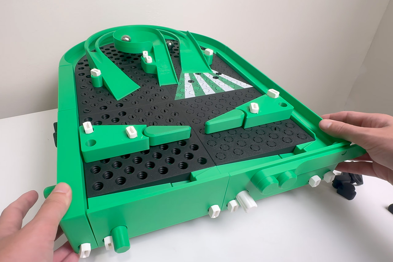 Pinball Machine 2.0 3D-Printed Build