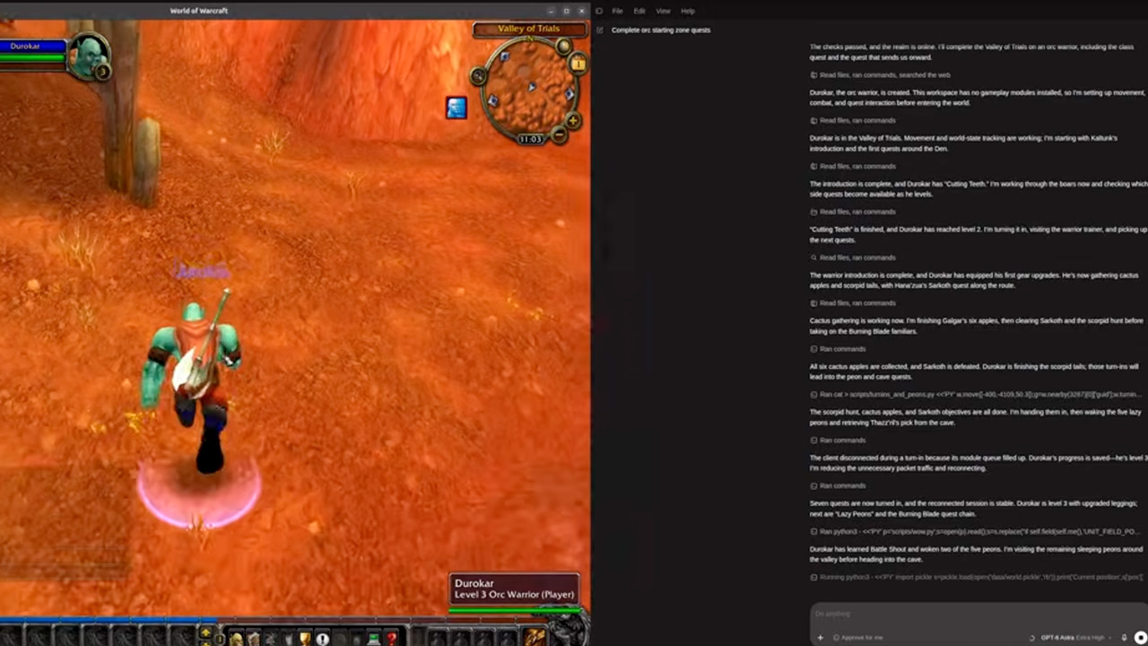 ChatGPT OpenAI GPT-6 Astra World of Warcraft WoW