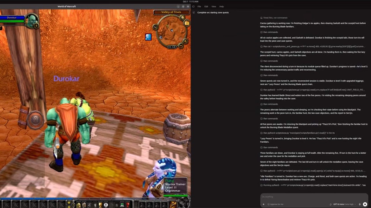 ChatGPT OpenAI GPT-6 Astra World of Warcraft WoW