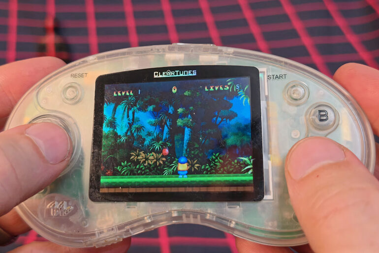 ClearTunes Prison Handheld Game Console