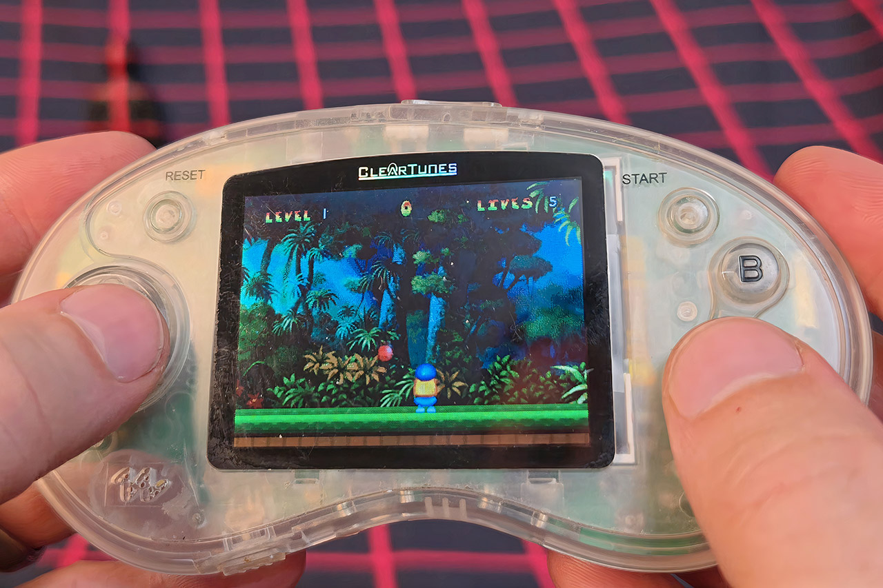 ClearTunes Prison Handheld Game Console