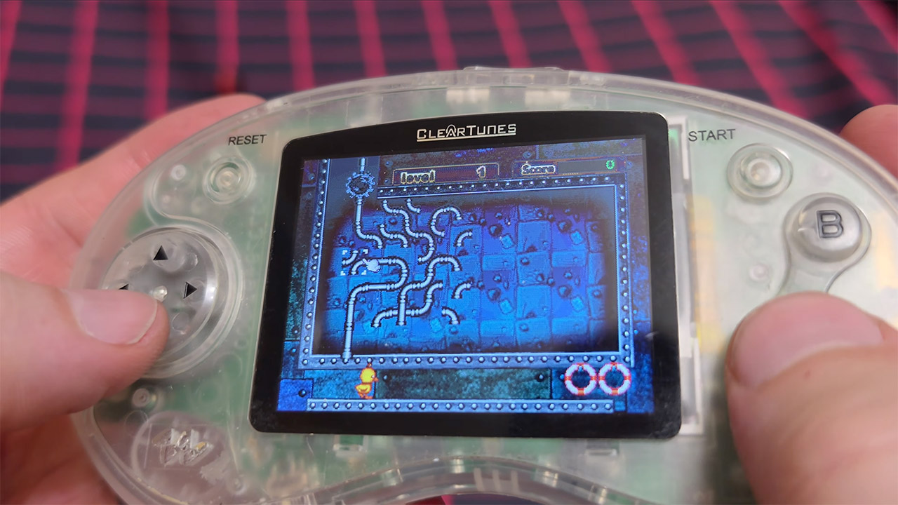 ClearTunes Prison Handheld Game Console