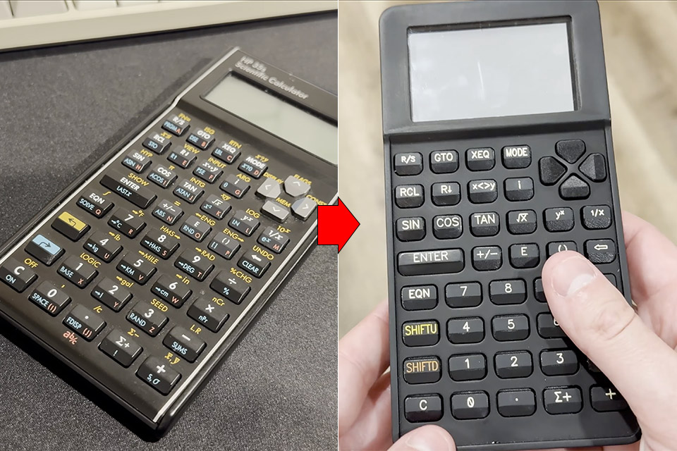 DIY Homemade Scientific Calculator
