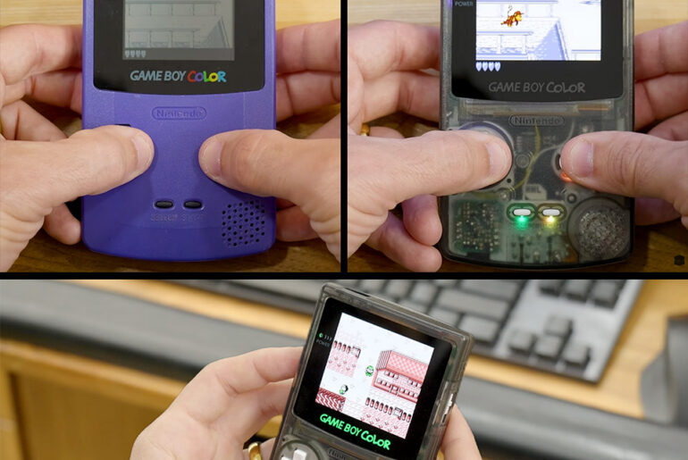 Zac Builds Modern Game Boy Color OLED USB-C Mod
