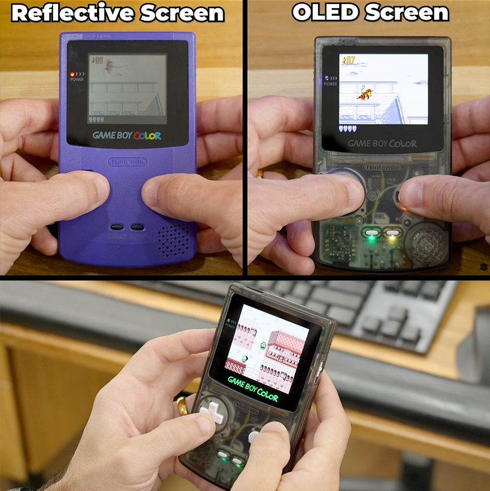Zac Builds Modern Game Boy Color OLED USB-C Mod