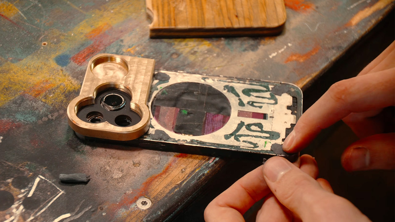 CMOUNTIPHONE2 Mounting DSLR Lenses iPhone 13 Mod