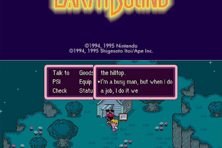 EarthBound SNES Native PC Port Widescreen
