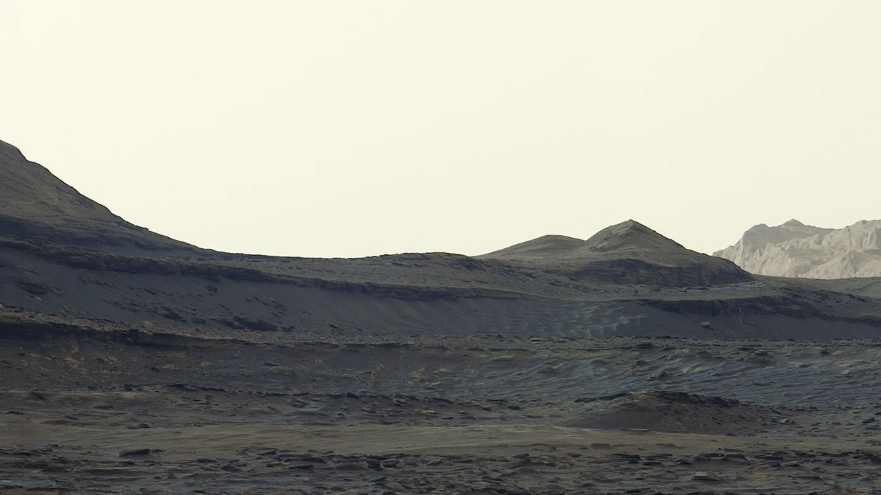 NASA Curiosity Rover Mars Dawn Morning