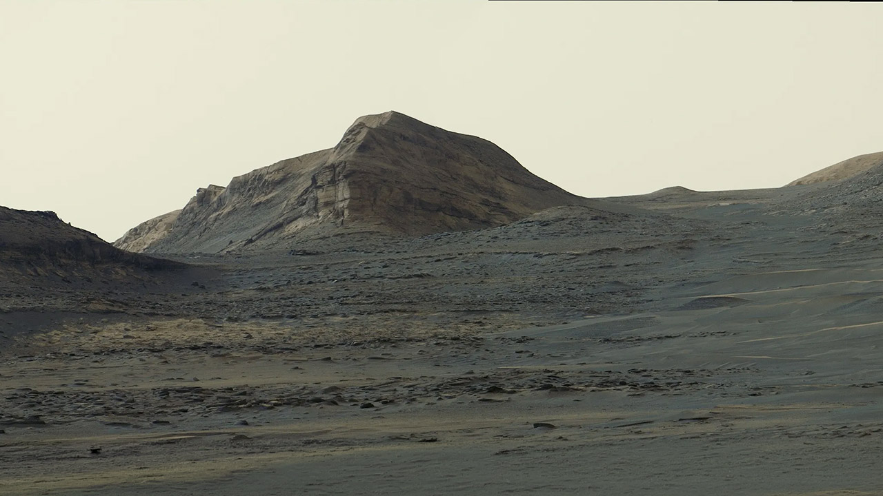 NASA Curiosity Rover Mars Dawn Morning
