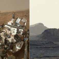 NASA Curiosity Rover Mars Dawn Morning
