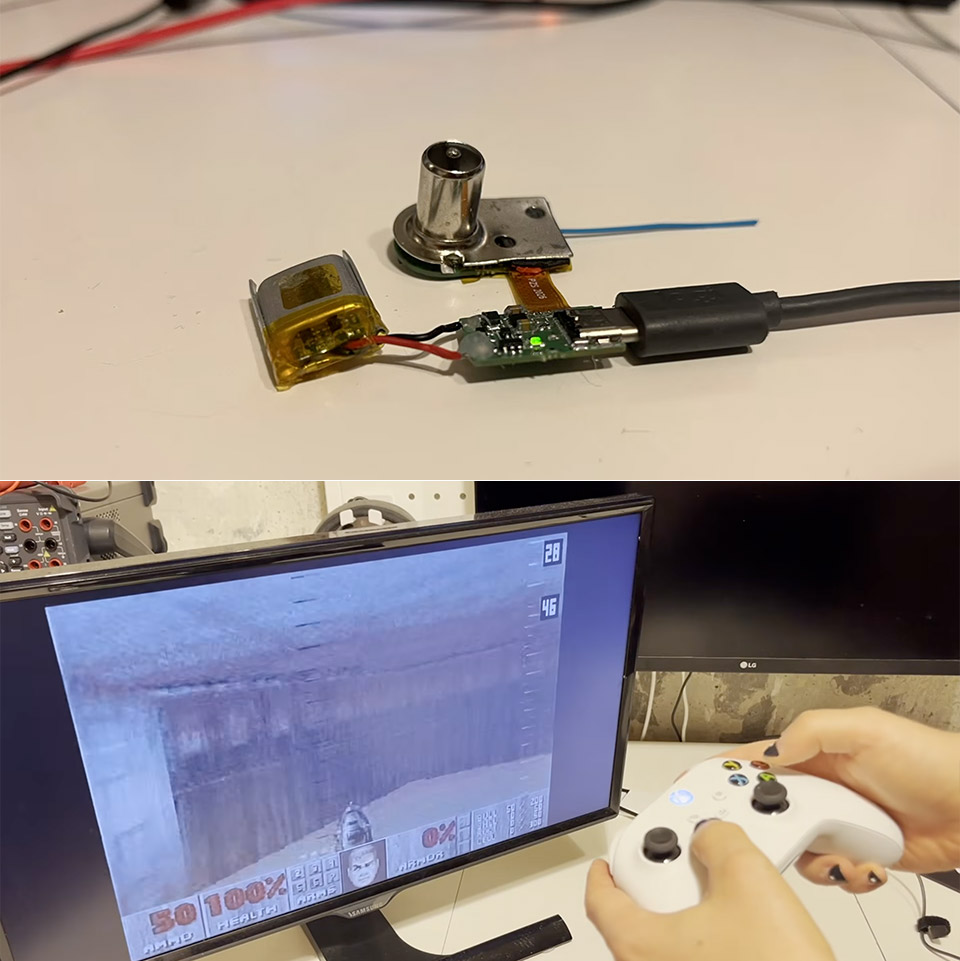 DOOM Antenna Plug Mod Gaming