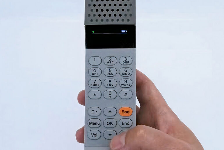 Kevin Noki DIY Homemade ADHD ONE Brick Phone