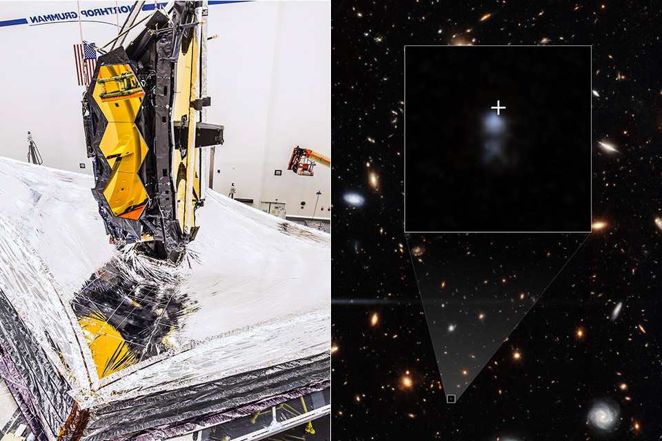 NASA Farthest Radio Burst Galaxy