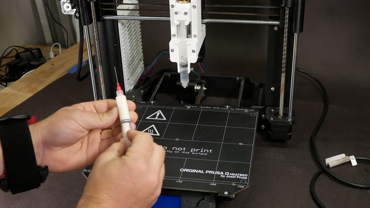 Bricked Prusa 3D Printer Soft Liquids Gel