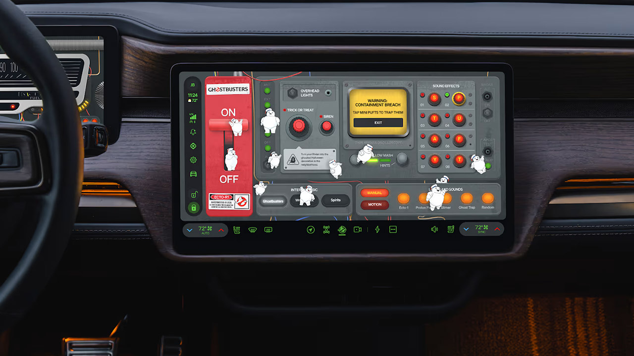 Rivian Halloween Mode Ghostbusters 2026