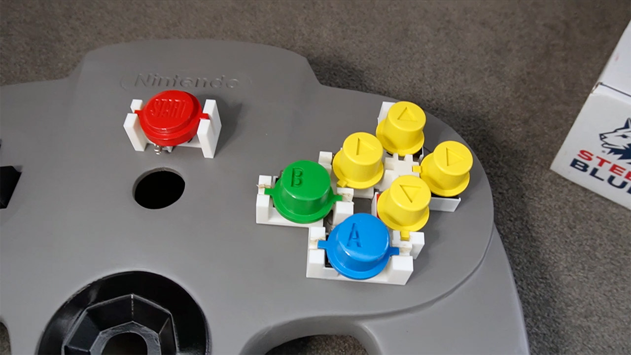 Giant N64 Controller Playable