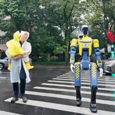 DEEP Robotics DR02 Humanoid Robot Traffic Officer