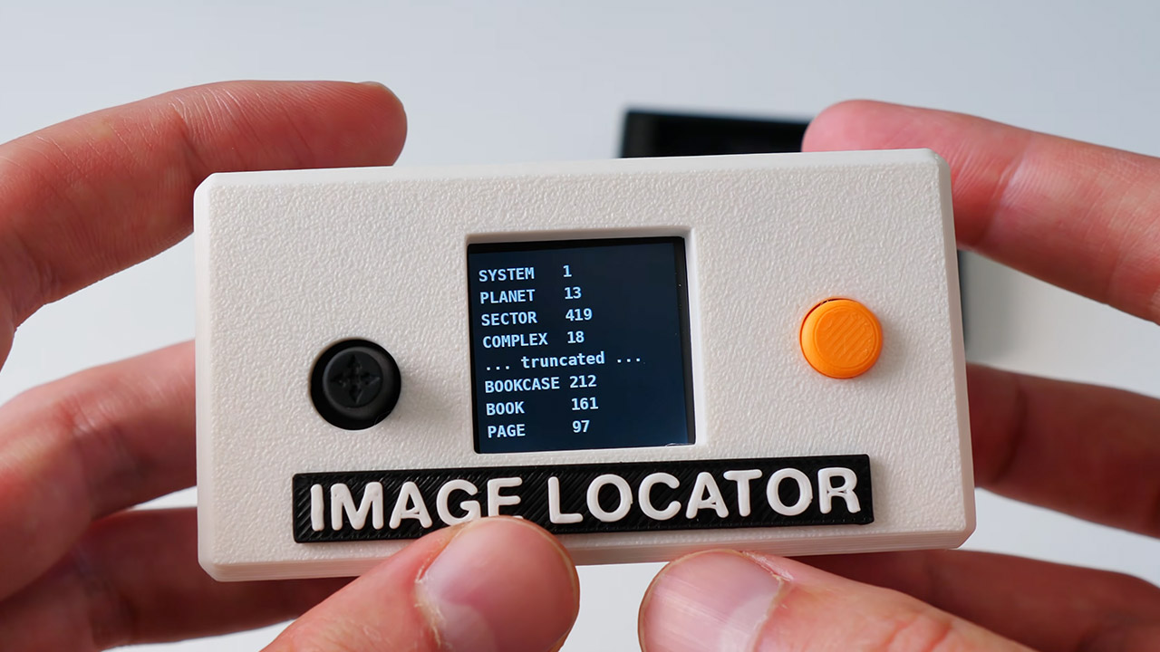 Strange Inventions Image Locator Camera