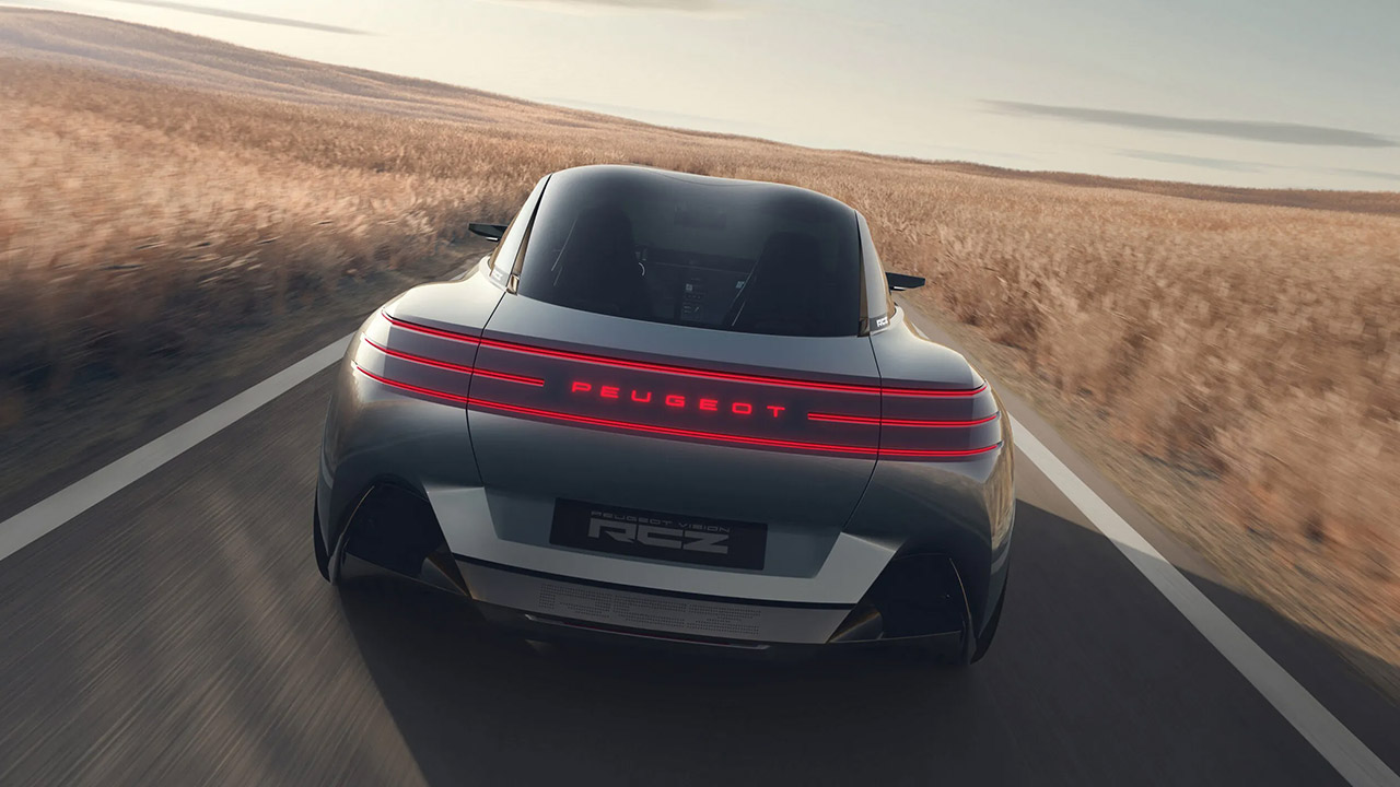 Peugeot RCZ Vision Paris Reveal