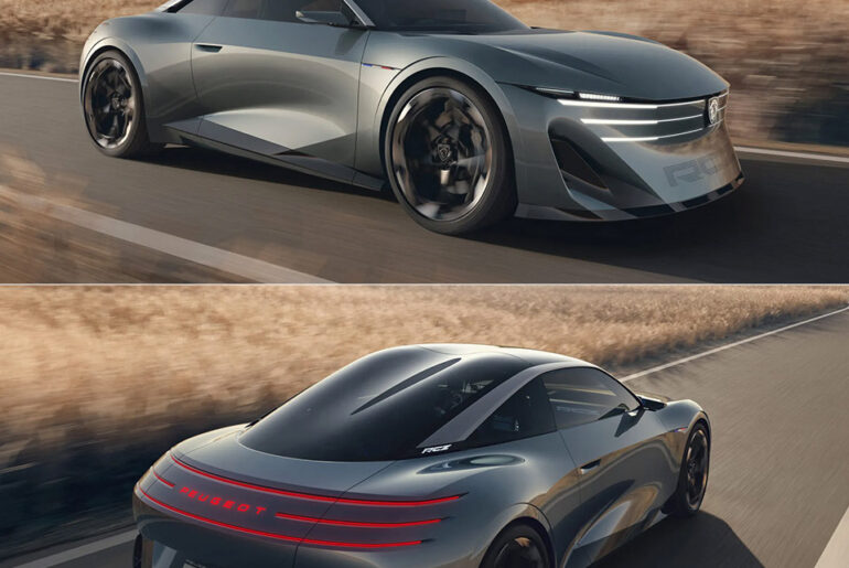 Peugeot RCZ Vision Paris Reveal