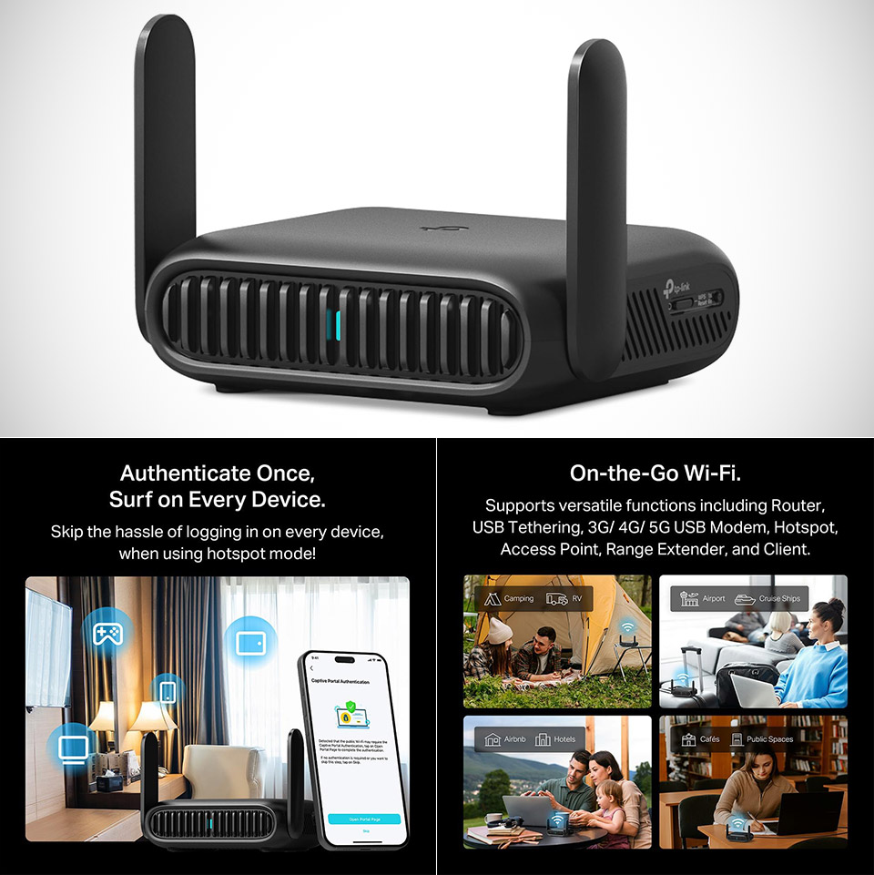TP-Link Roam 7 BE3600 WiFi 7 Travel Router