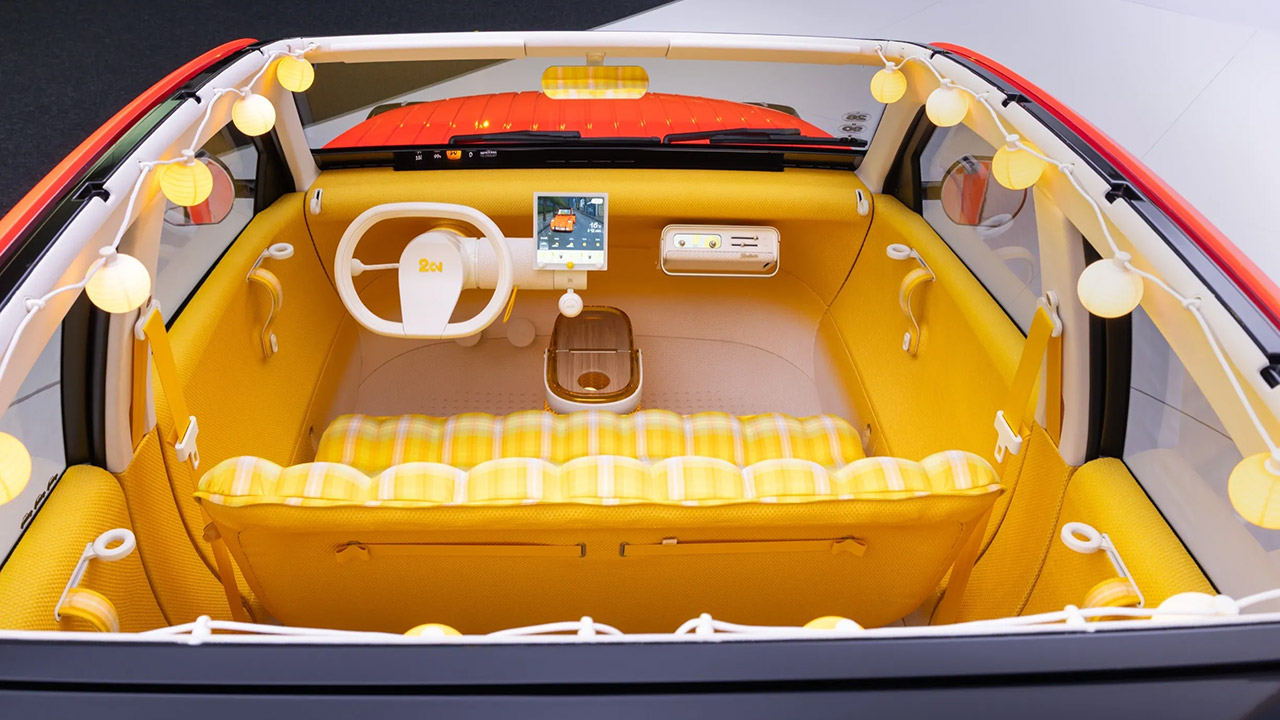 Citroen 2 CV Concept Interior