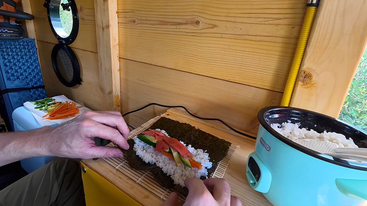 DIY Homemade 8x8 Electric Tank Camper