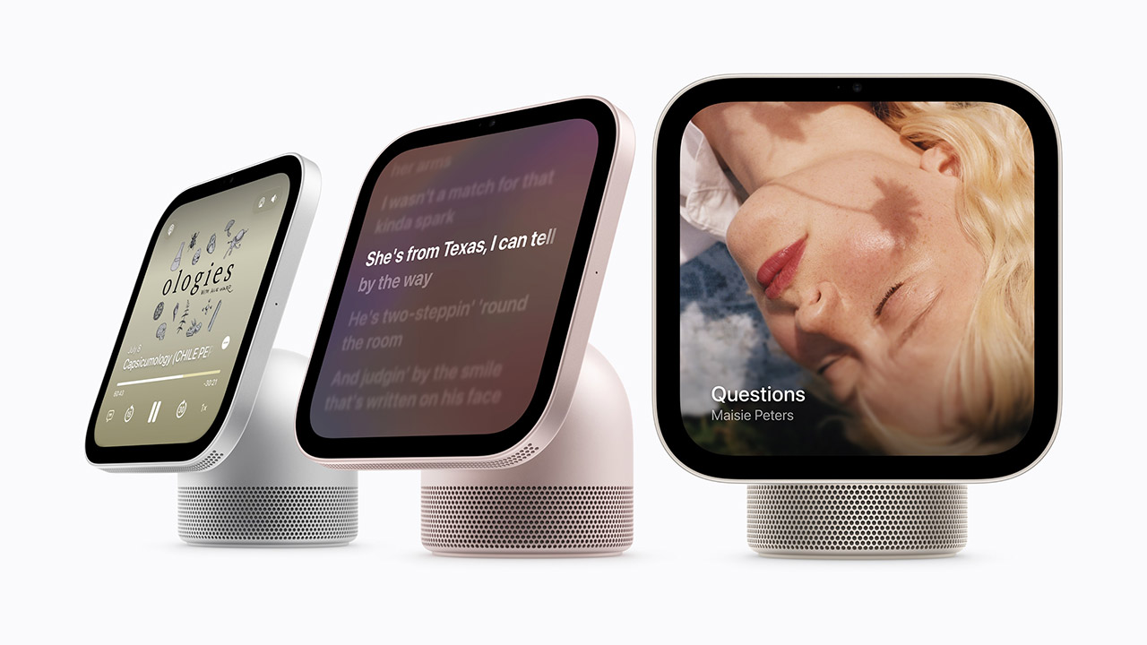 Apple HomeView Entertainment Screen Hub Reveal