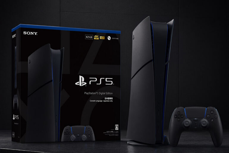 Sony Japan-Exclusive Midnight Black PS5 Digital Edition