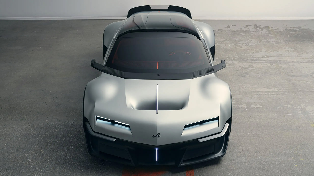 Alpine A310 VISION Concept Electric Supercar