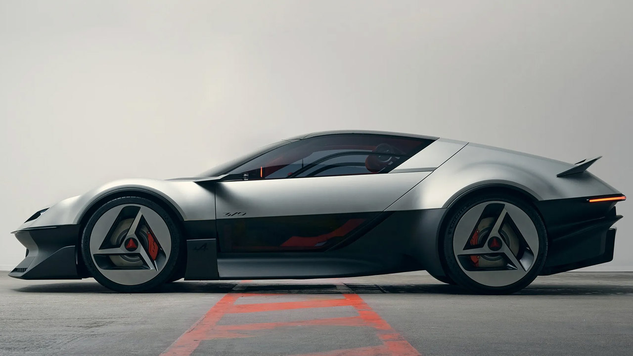 Alpine A310 VISION Concept Electric Supercar