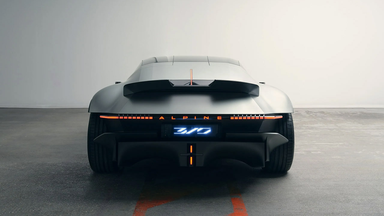 Alpine A310 VISION Concept Electric Supercar