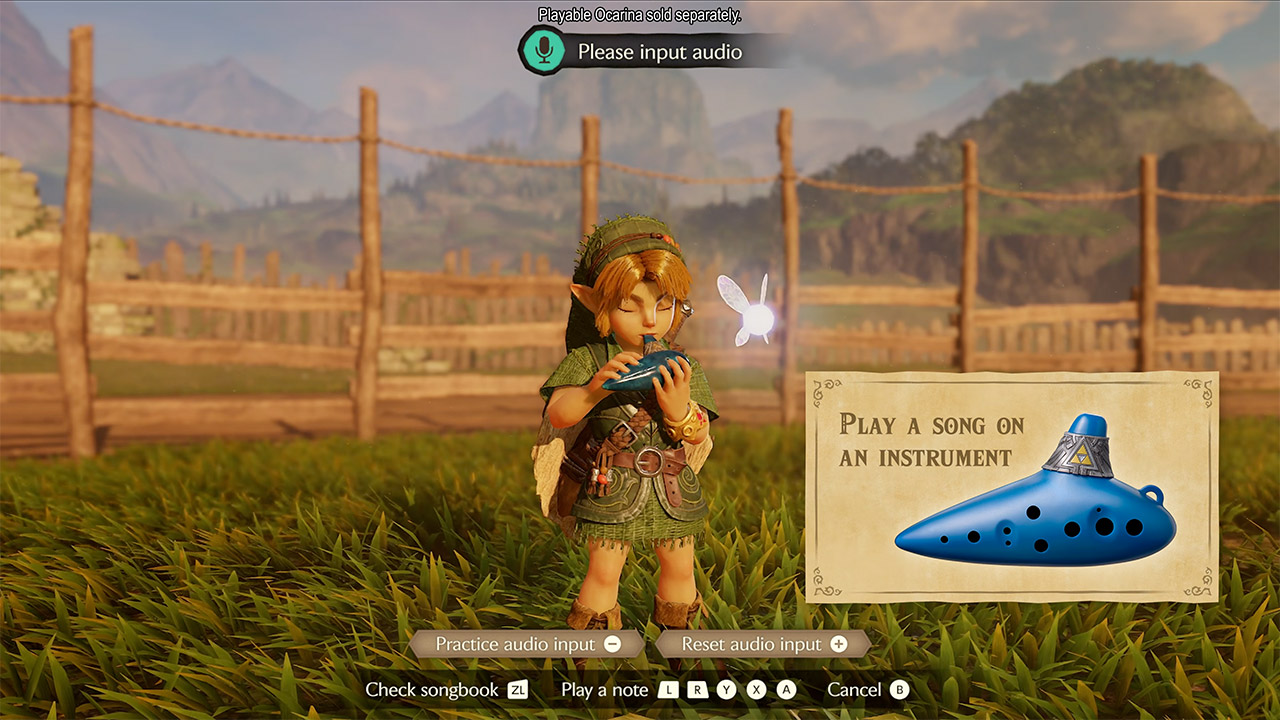 Nintendo Switch 2 Ocarina of Time Remake Overview Screenshot