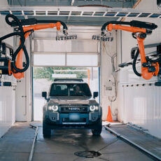 Kuka Robotics Robotic Arm Touchless Car Wash