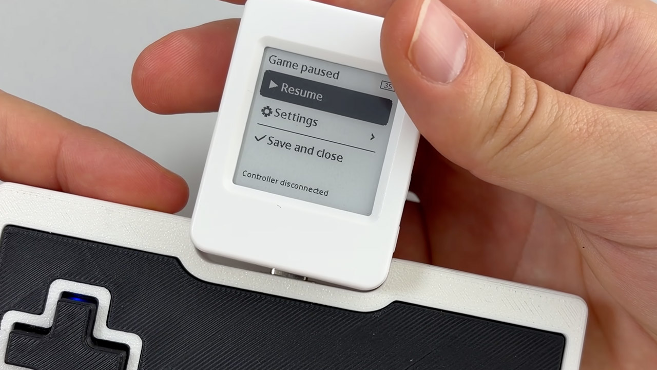 InkBoy Game Boy E-Paper ESP32