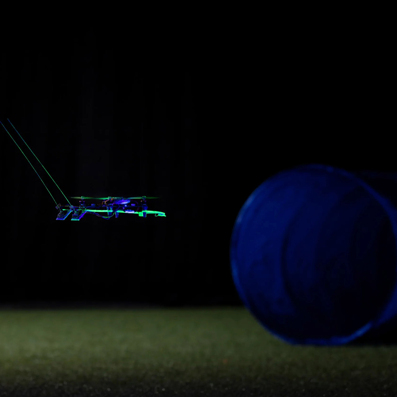 Bio-Inspired Whiskers Tiny Drones Touch