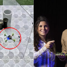 Bio-Inspired Whiskers Tiny Drones Touch