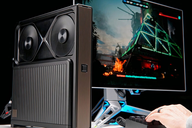 Devyn Johnston Thinnest RTX 5090 Gaming PC