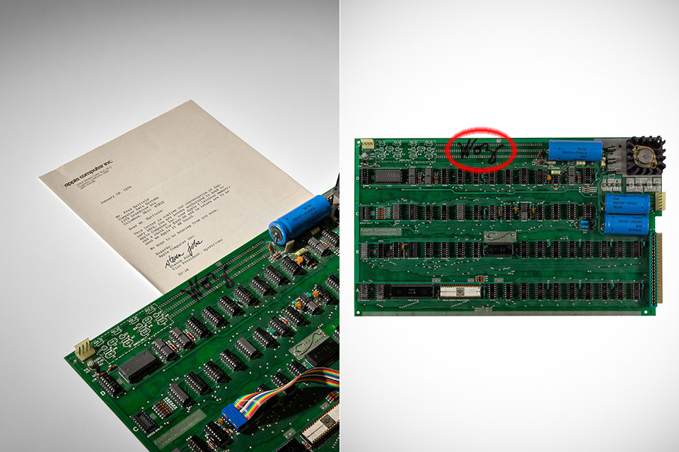 Hatfield Apple One Computer Signed Steve Wozniak Auction