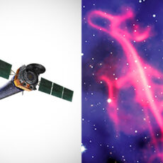 Chandra X-Ray Observatory Treble Clef Galaxy Cluster Collision