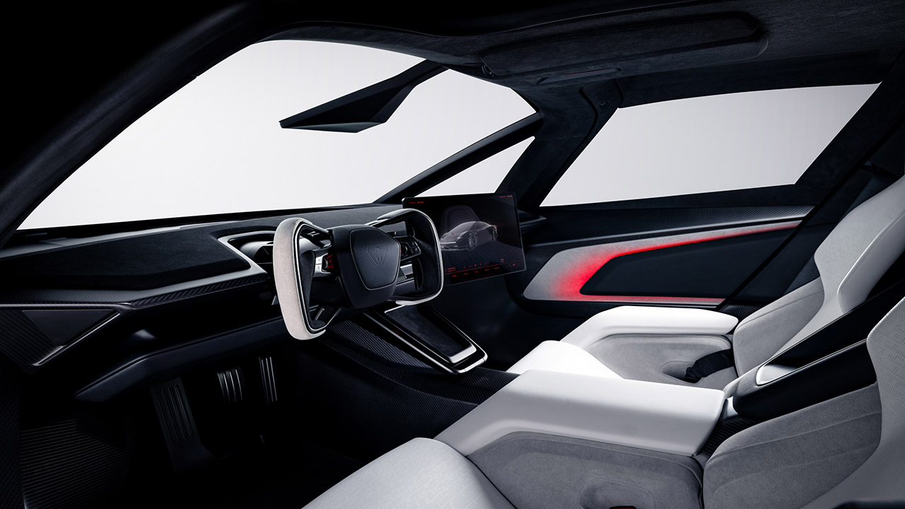 New Tesla Roadster Flying Car Interior