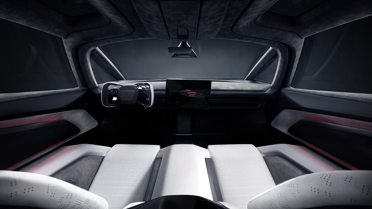 New Tesla Roadster Flying Car Interior