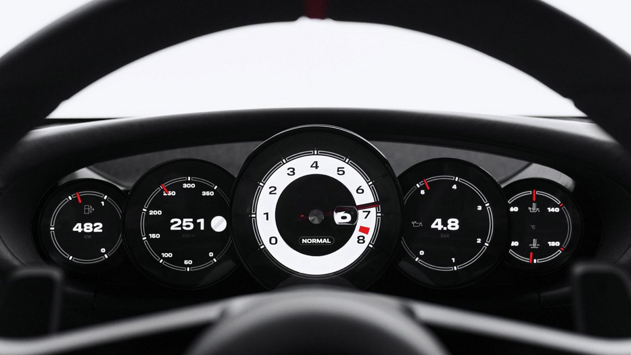 Porsche Mission S Interior
