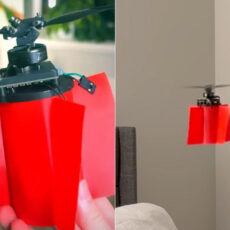 One Motor Single Propeller Drone