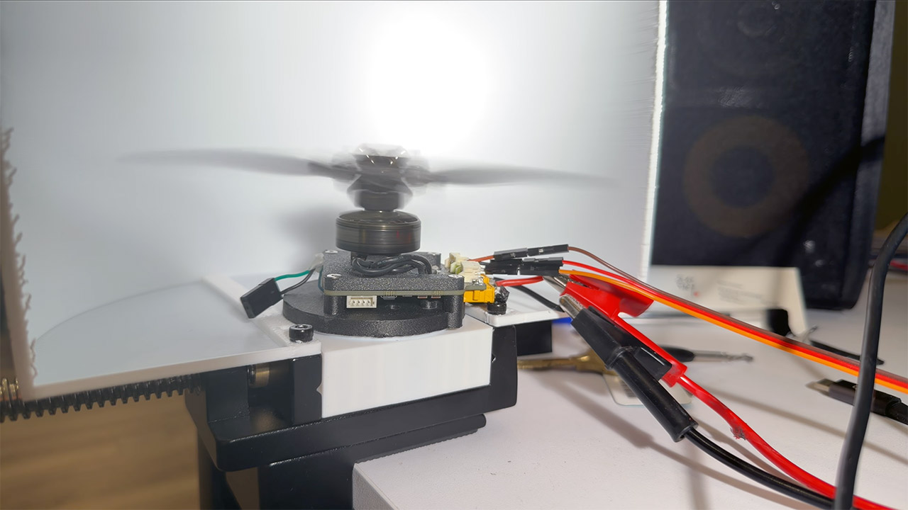 One Motor Single Propeller Drone