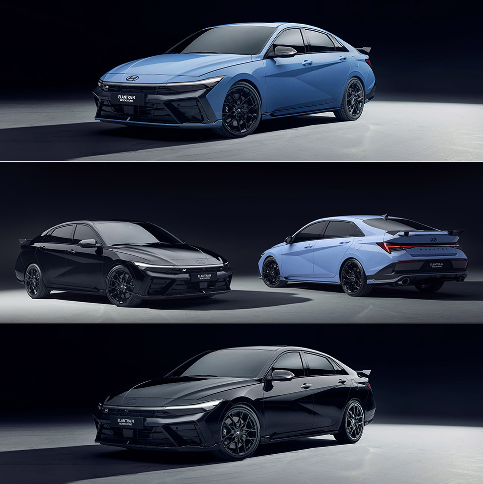 Hyundai Elantra N Monochrome Edition Reveal