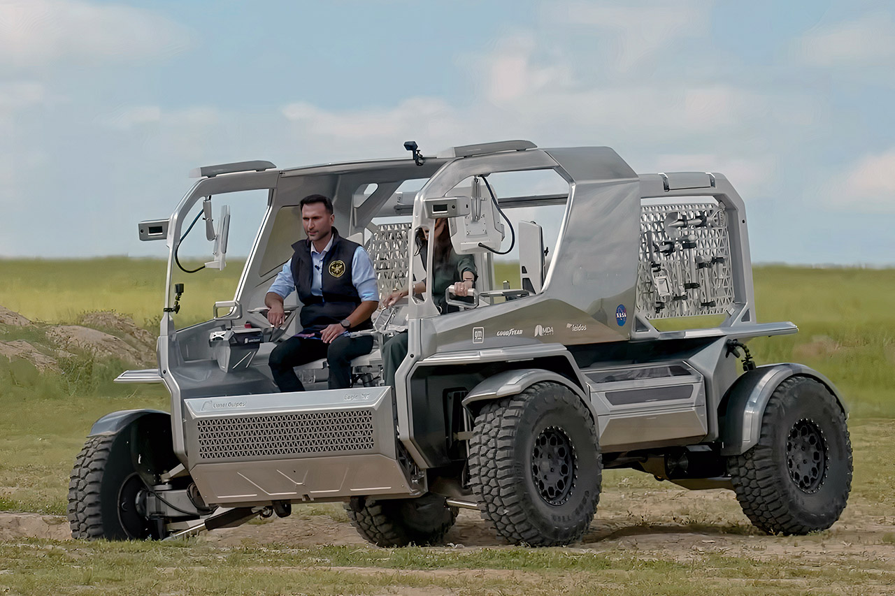Lunar Outpost LTV Moon Rover Artemis